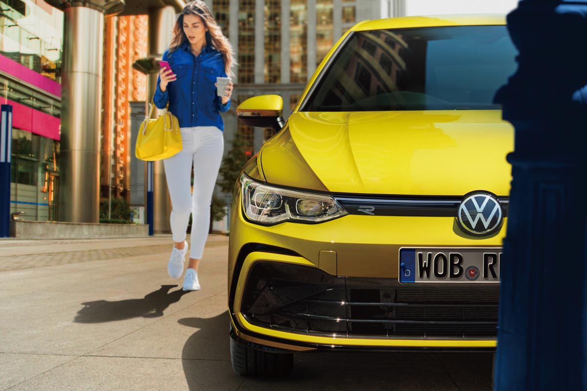 8代目となりより洗練されたデザインとなったVW「ゴルフ」
